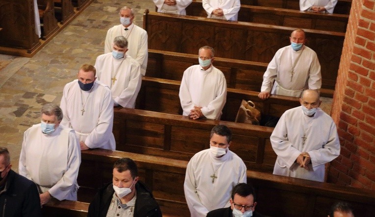 Elbląg. Modlitwa szfarzy
