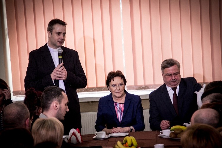 Ewa Kopacz odwiedziła uchodźców