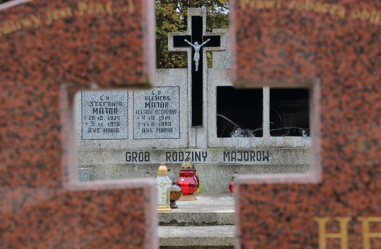 Cmentarz przy kościele Marianów