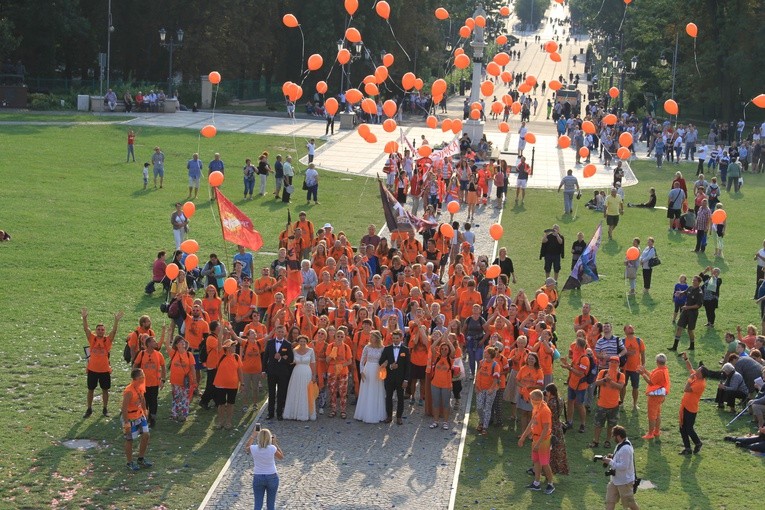 Pielgrzymka 2018. Wejście na Jasną Górę. cz.3