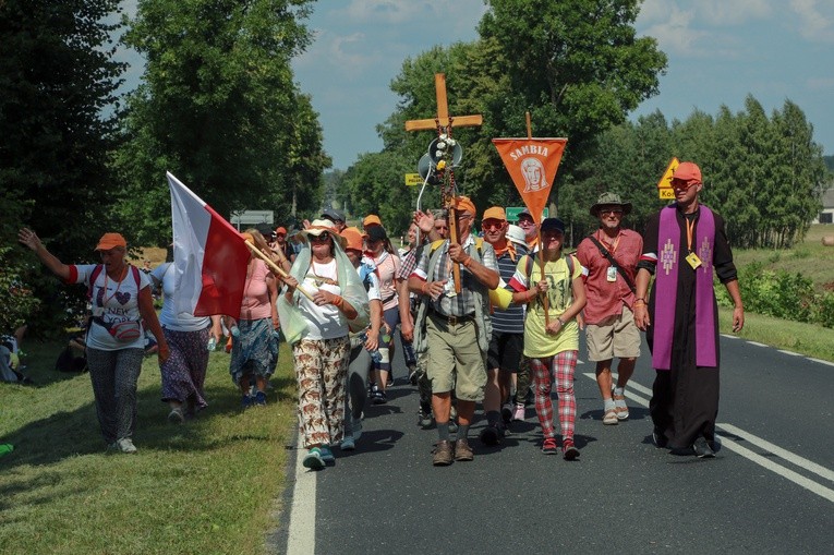 Ełcka piesza pielgrzymka w Makowie Mazowieckim