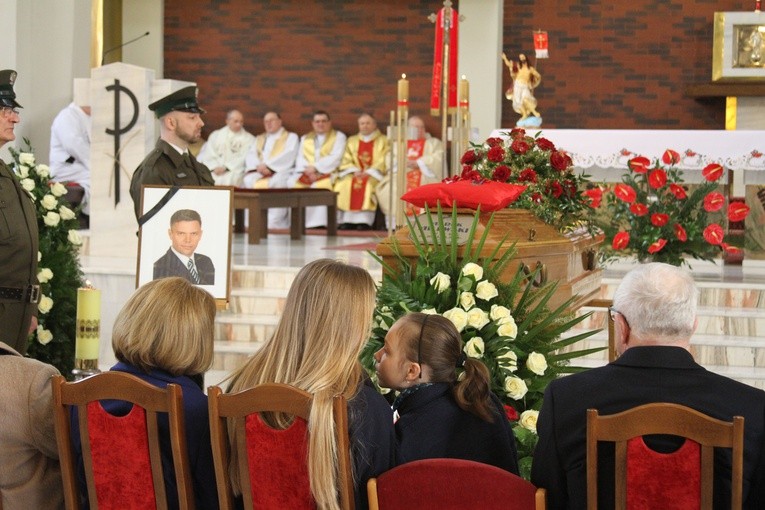 Pogrzeb brata bp. Milewskiego