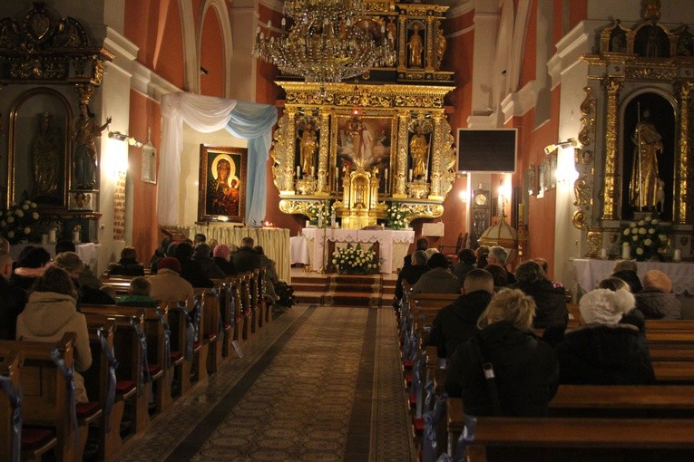 Cieksyn. Nawiedzenie w parafii św. Rocha