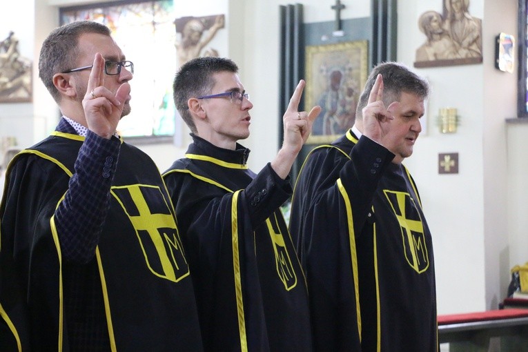 Rycerze Jana Pawła II w Modlinie
