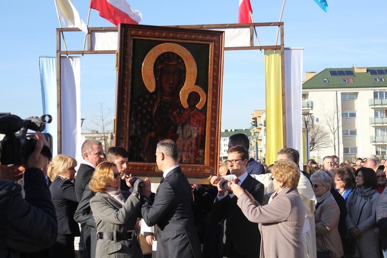 Płock. Nawiedzenie w parafii św. Wojciecha