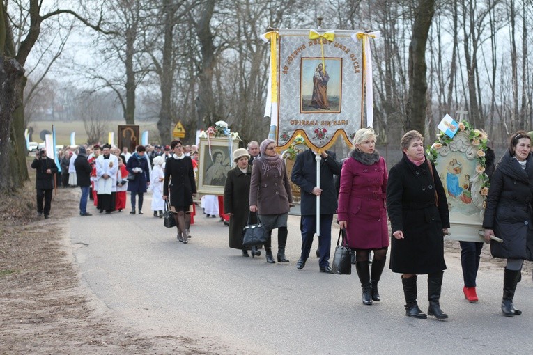 Daniszewo. Nawiedzenie w parafii Przemienienia Pańskiego