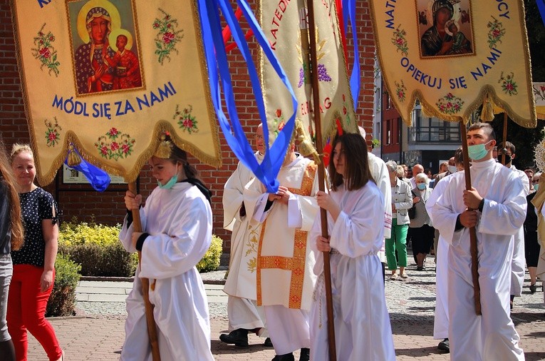 Elbląg. Uroczystość Bożego Ciała 
