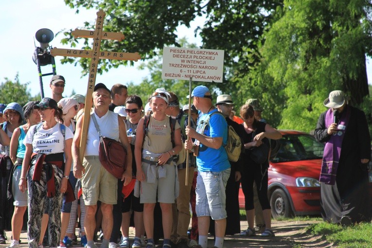 Pielgrzymka do Niepokalanowa. Rębowo