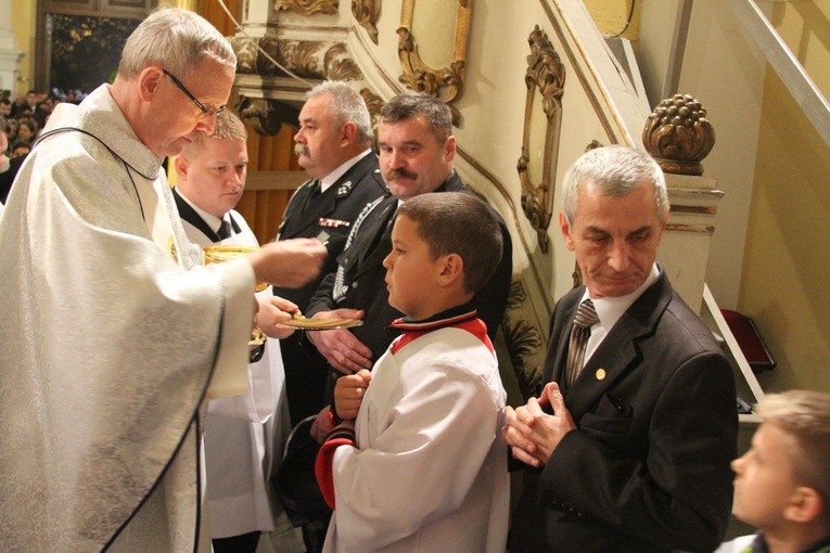 Opinogóra. Nawiedzenie w parafii św. Zygmunta