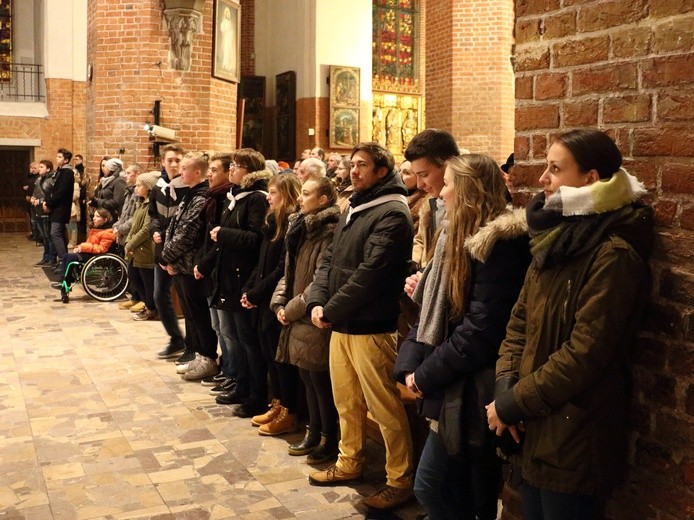 Rozpoczęcie Roku Miłosierdzia w elbląskiej katedrze