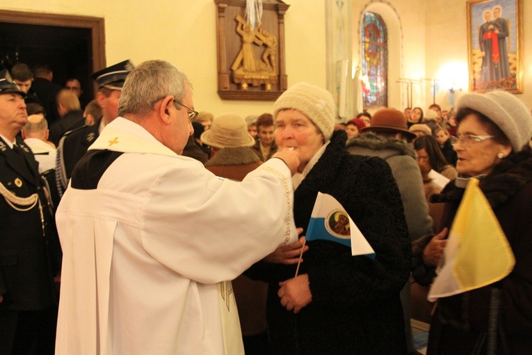 Orszymowo. Nawiedzenie w parafii św. Floriana