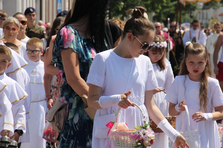 Płock. Procesja Bożego Ciała