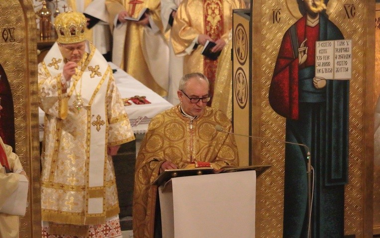 Elbląg. Boska Liturgia w intencji pokoju