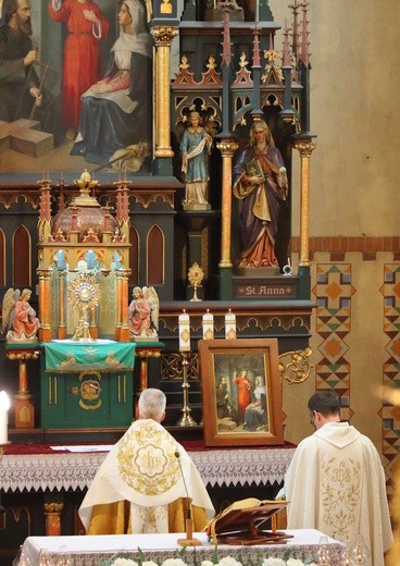 Uroczystości odpustowe w Ryjewie