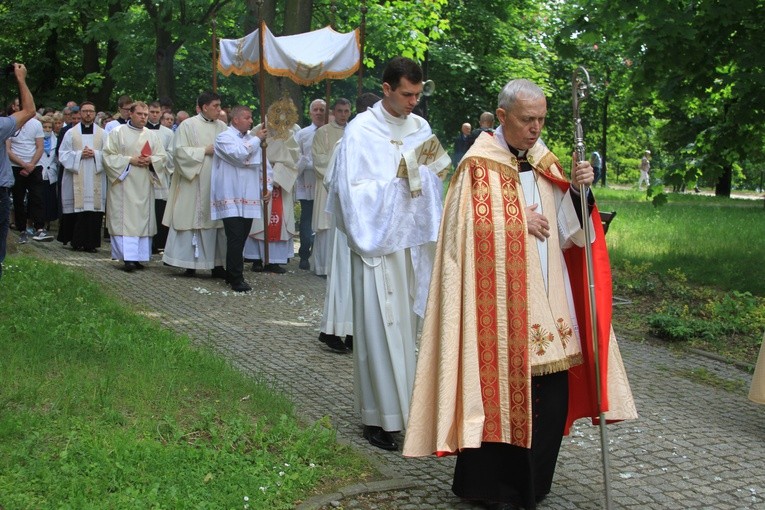 Płock. Boże Ciało w katedrze