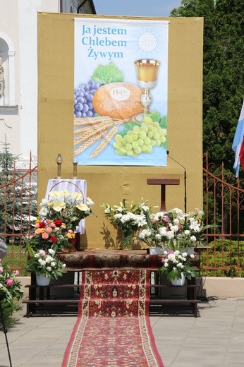 Płock. Procesja Bożego Ciała