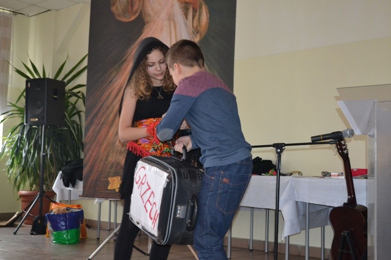 Rekolekcje szkolne w Przasnyszu