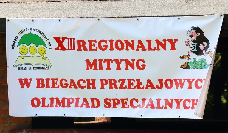 XIII Mityng w Biegach Przełajowych Olimpiad Specjalnych w Elblągu