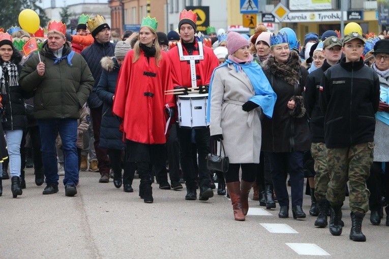 Mława. Orszak Trzech Króli