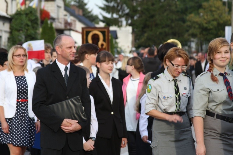 Gozdowo. Nawiedzenie w parafii Wszystkich Świętych