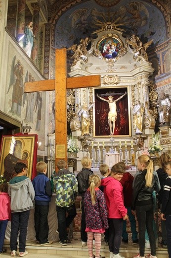 Znaki ŚDM w Dobrzyniu nad Drwęcą
