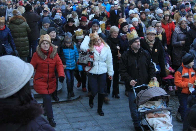 Ciechanów. Orszak Trzech Króli. Część 2