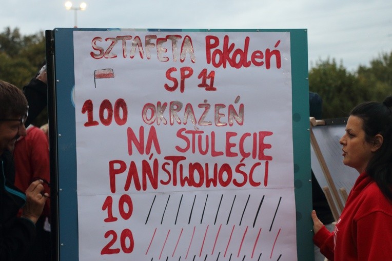 Sztafeta Pokoleń w SP 11 w Elblągu