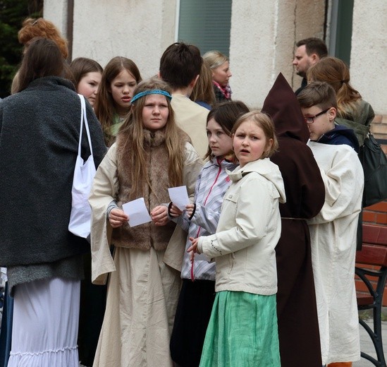 Żywy obraz Matejki - orszak