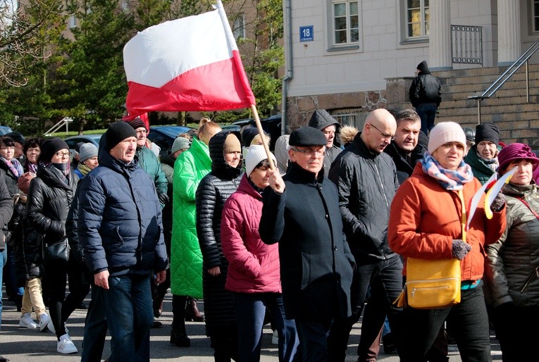 Kwidzyn. Marsz papieski