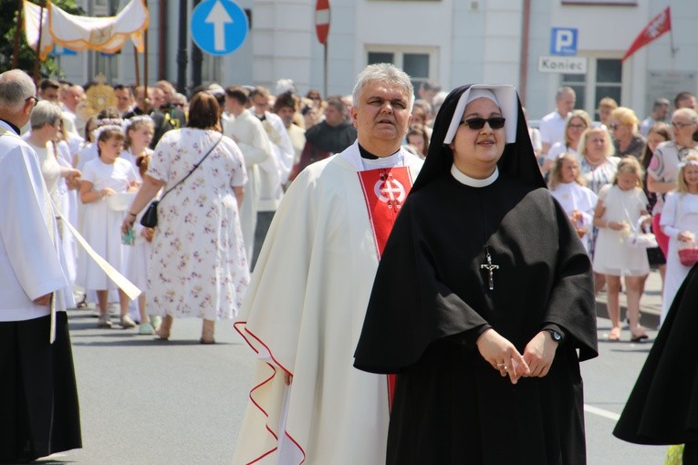 Płock. Procesja Bożego Ciała
