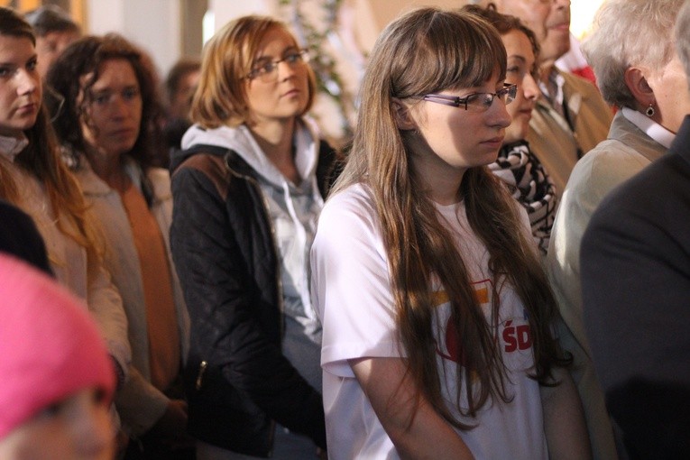 Lucień. Nawiedzenie w parafii św. Kazimierza