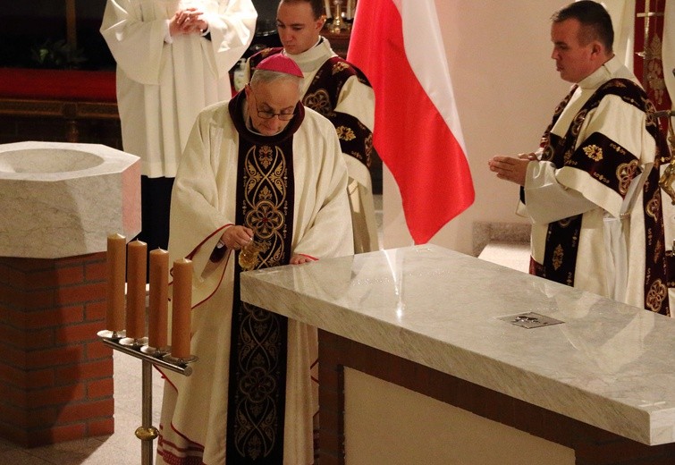 Parafia bł. Franciszki - poświęcenie świątyni