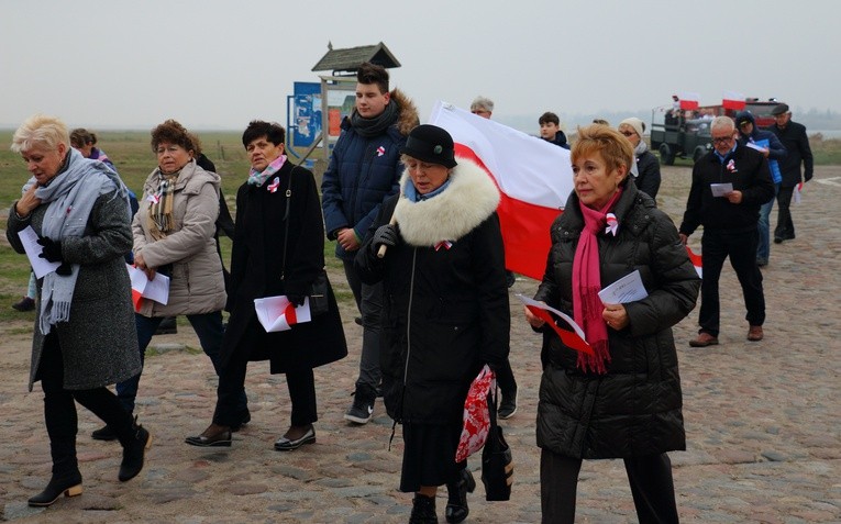 Mikoszewo - 100. rocznica odzyskania przez Polskę niepodległości