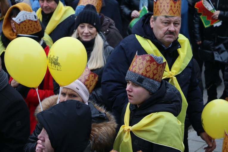 Mława. Orszak Trzech Króli