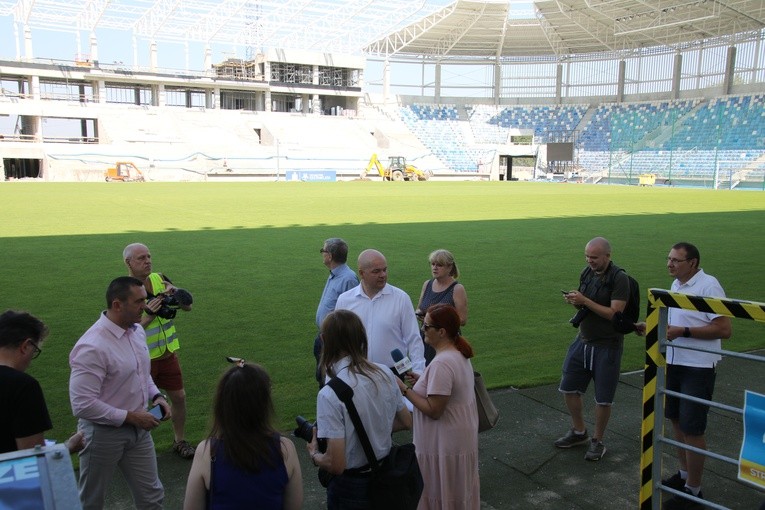 Płock. Rozbudowa stadionu