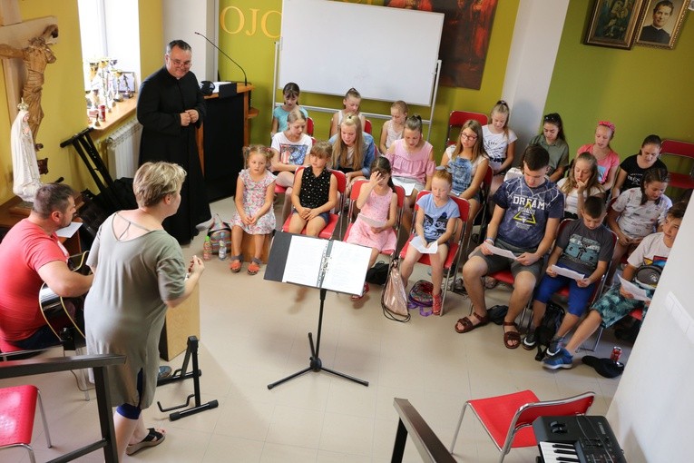 Warsztaty muzyczne w Dąbrowie k. Mławy