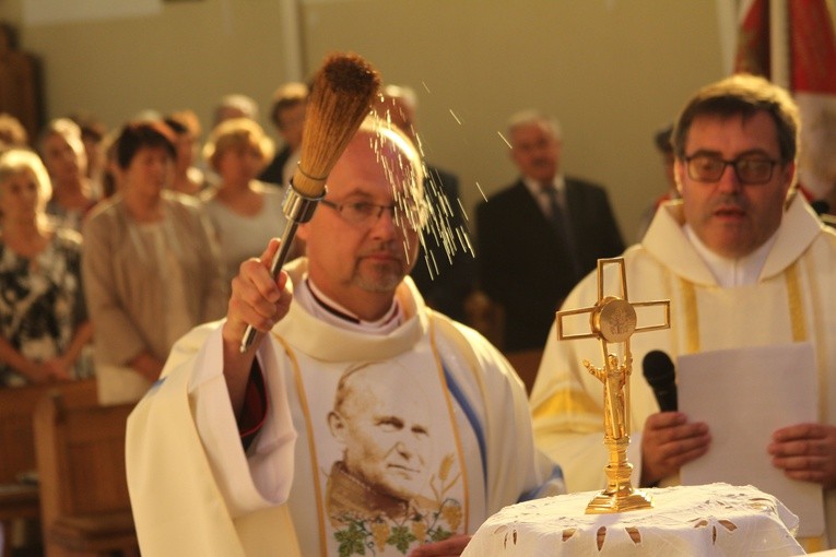 Relikwie św. Jana Pawła II w Stupsku