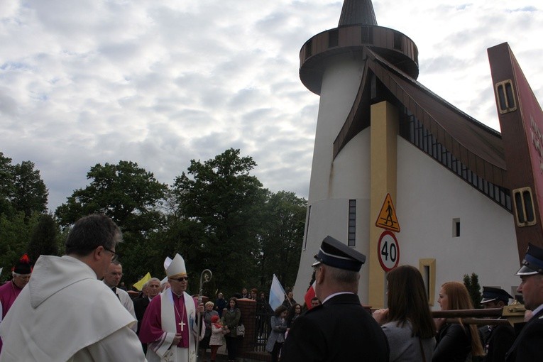 Lucień. Nawiedzenie w parafii św. Kazimierza