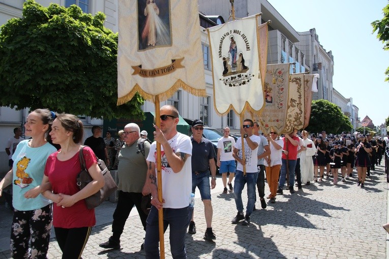 Płock. Procesja Bożego Ciała