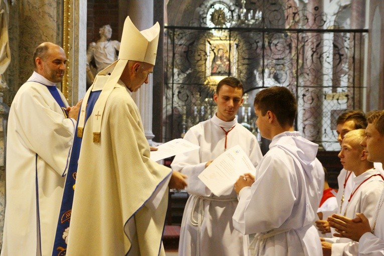 Pielgrzymka ministrantów do Rud