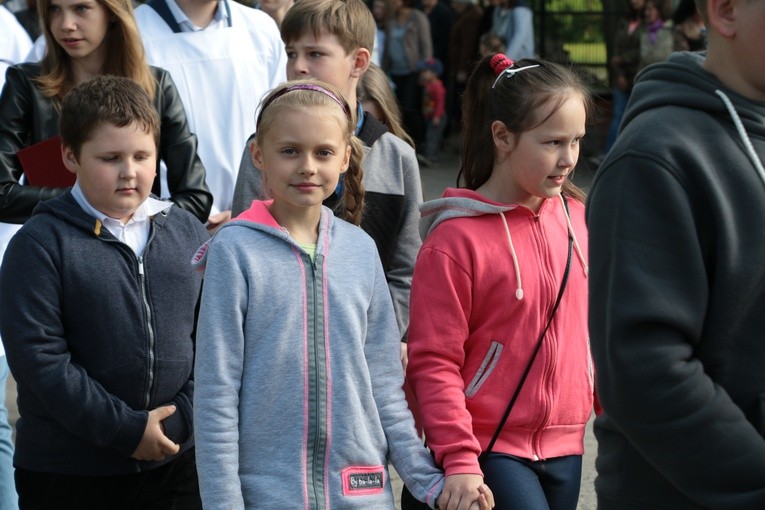 Sokołów. Nawiedzenie w parafii św. Anny