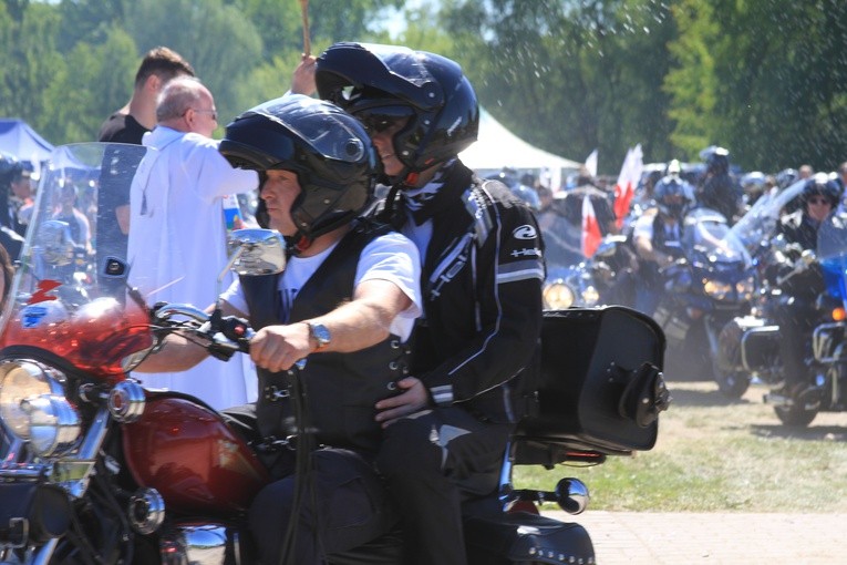 Motocykliści w Ciechanowie