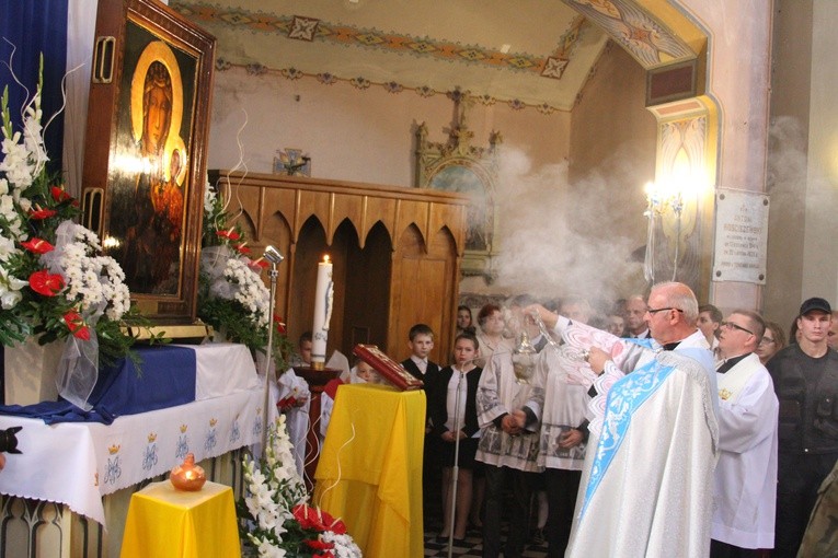 Gozdowo. Nawiedzenie w parafii Wszystkich Świętych