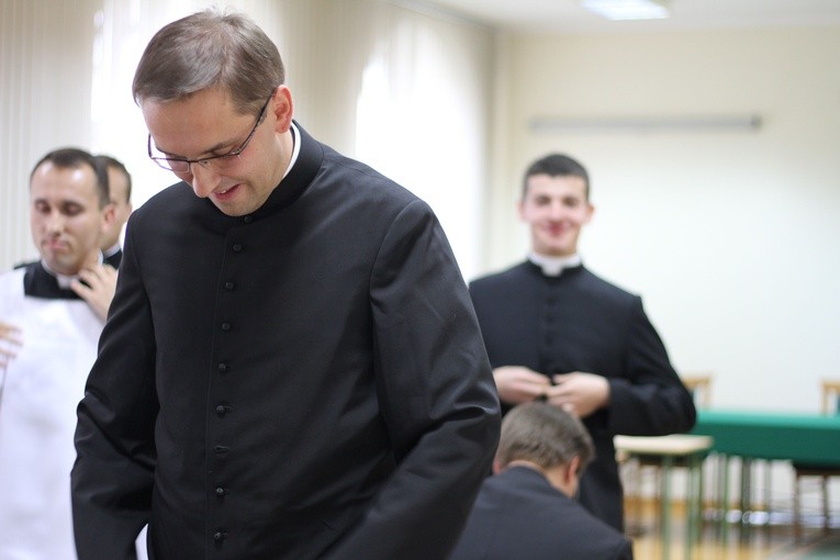 Obłóczyny w seminarium
