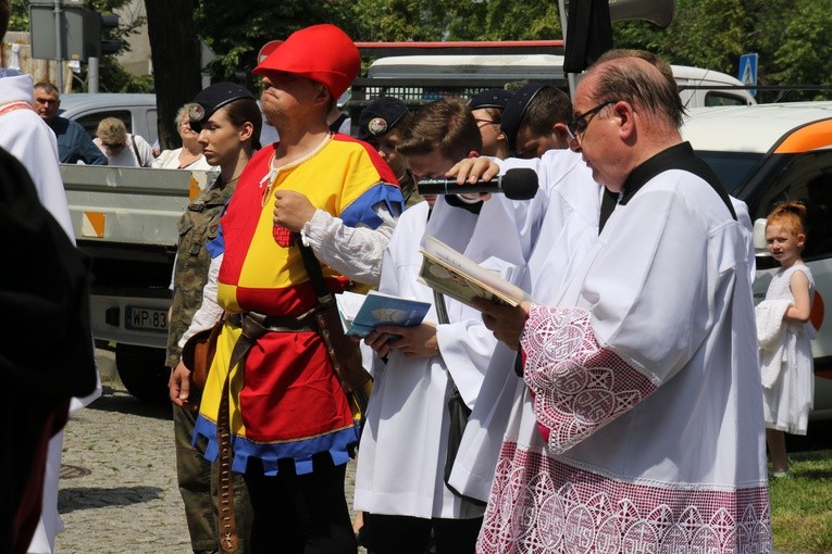 Płock. Procesja Bożego Ciała