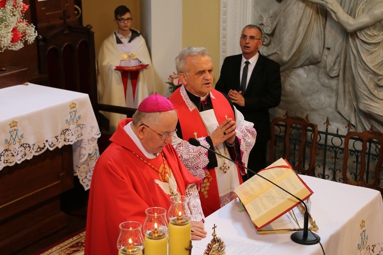 Odnowione krypty Krasińskich w Opinogórze