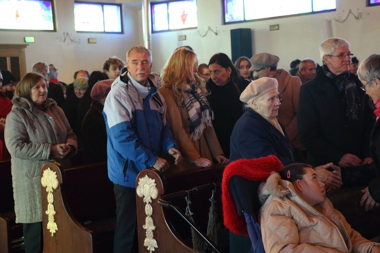 Wprowadzenie relikwii do kościoła Miłosierdzia Bożego w Malborku