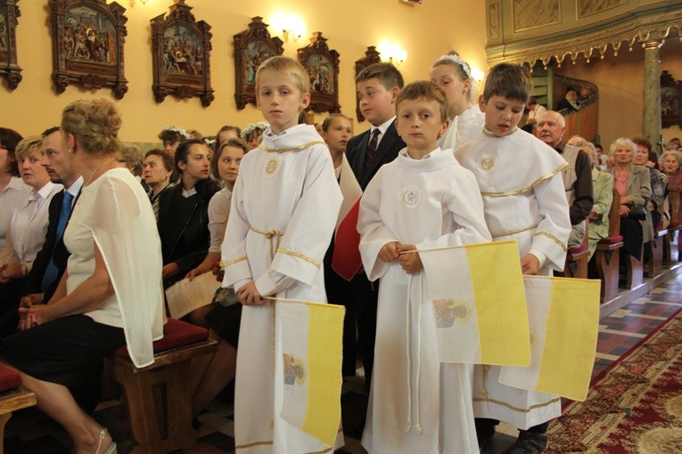 Bogate. Nawiedzenie w parafii pw. św. Jana Ewangelisty