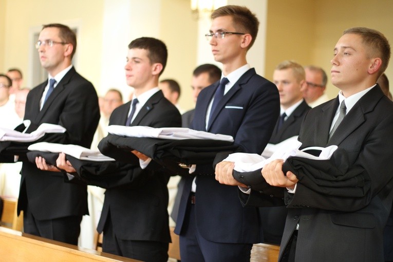 Obłóczyny w seminarium