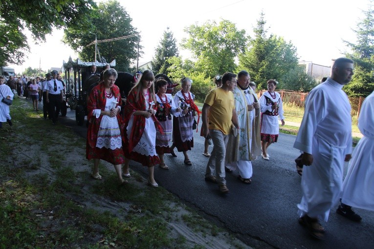 Skępe. Procesja Zaśnięcia NMP